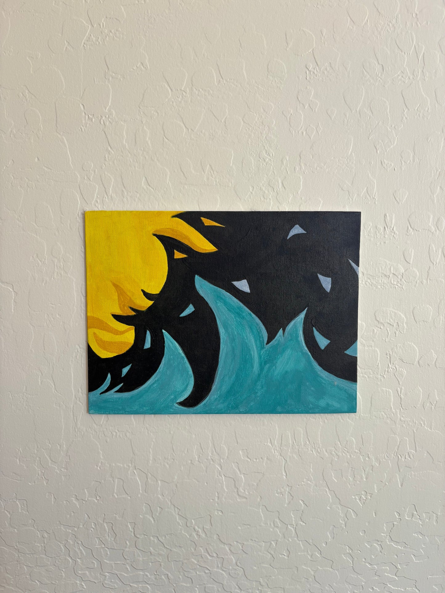 Teal Waves