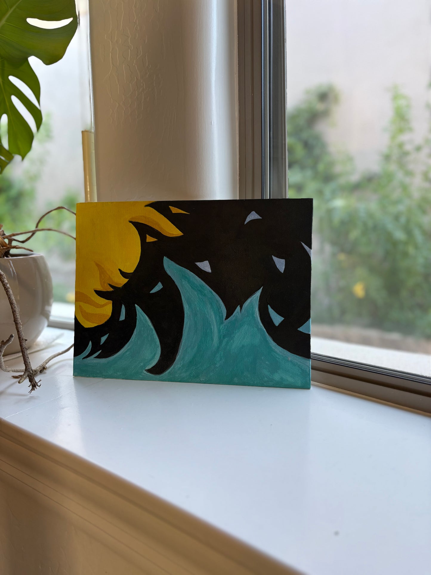 Teal Waves